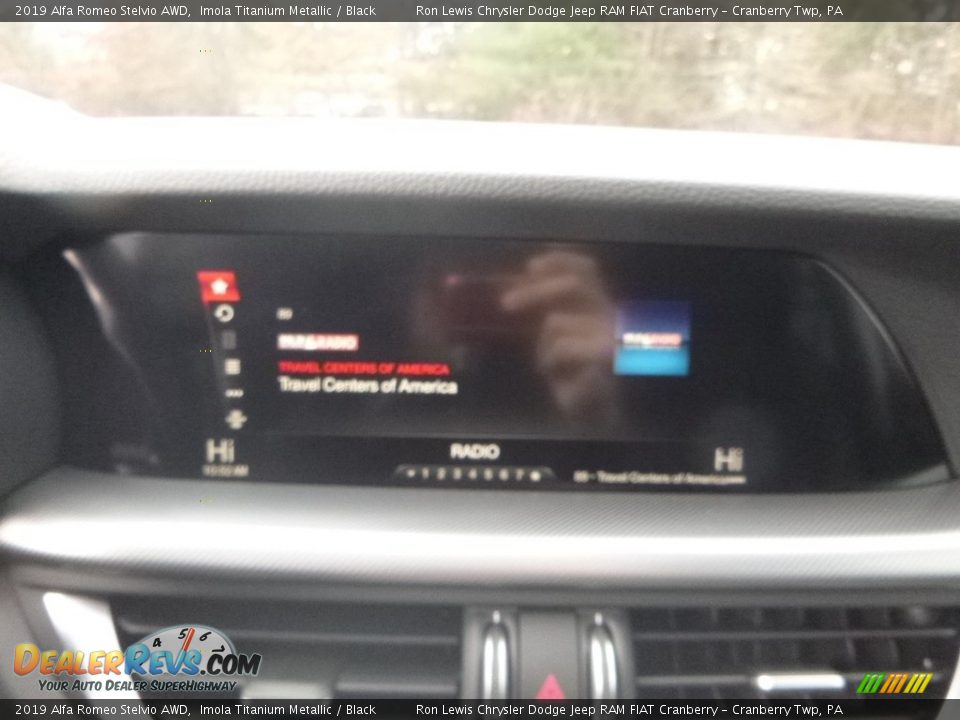 2019 Alfa Romeo Stelvio AWD Imola Titanium Metallic / Black Photo #22