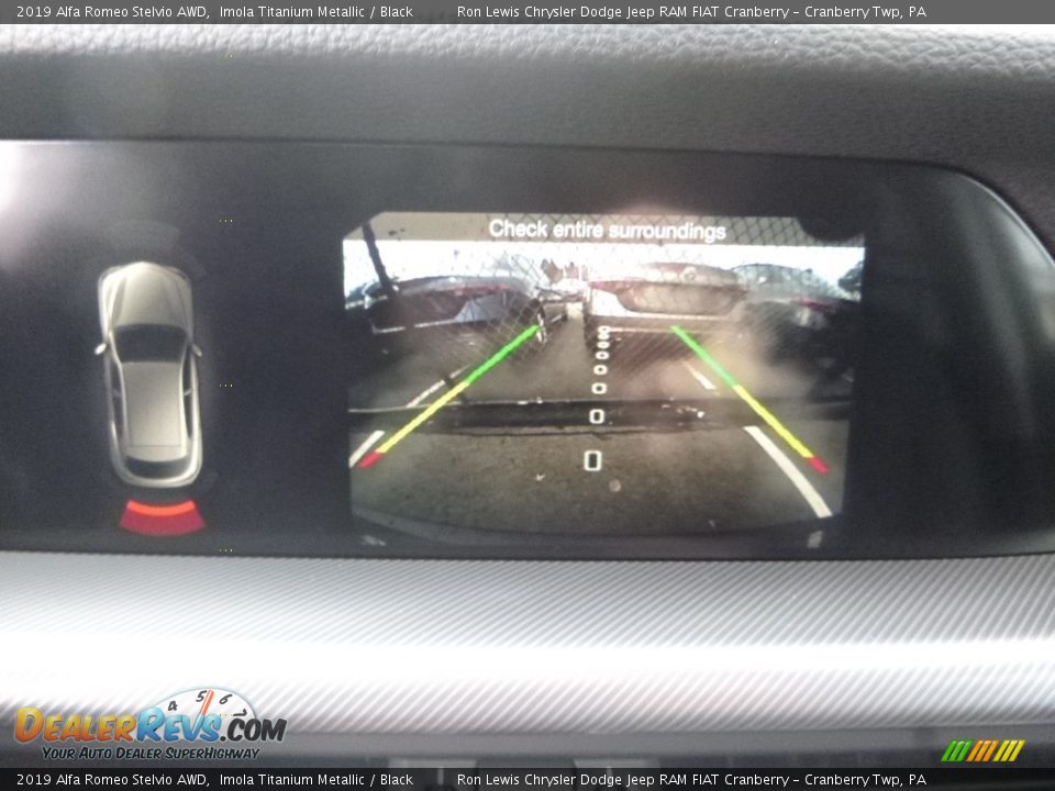 2019 Alfa Romeo Stelvio AWD Imola Titanium Metallic / Black Photo #23