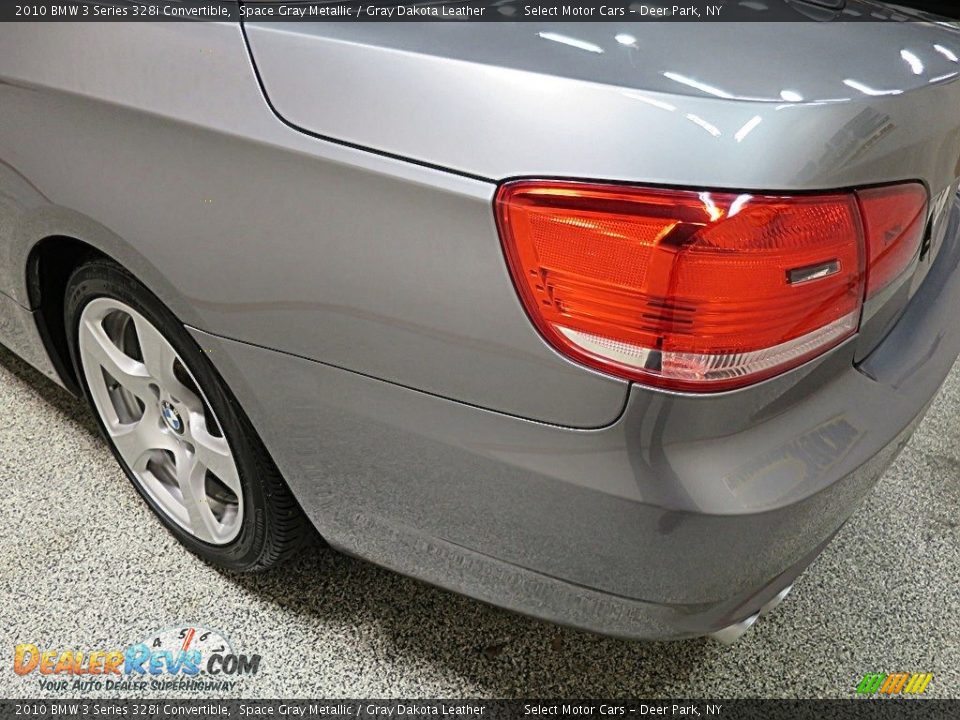 2010 BMW 3 Series 328i Convertible Space Gray Metallic / Gray Dakota Leather Photo #6