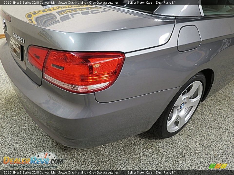 2010 BMW 3 Series 328i Convertible Space Gray Metallic / Gray Dakota Leather Photo #7