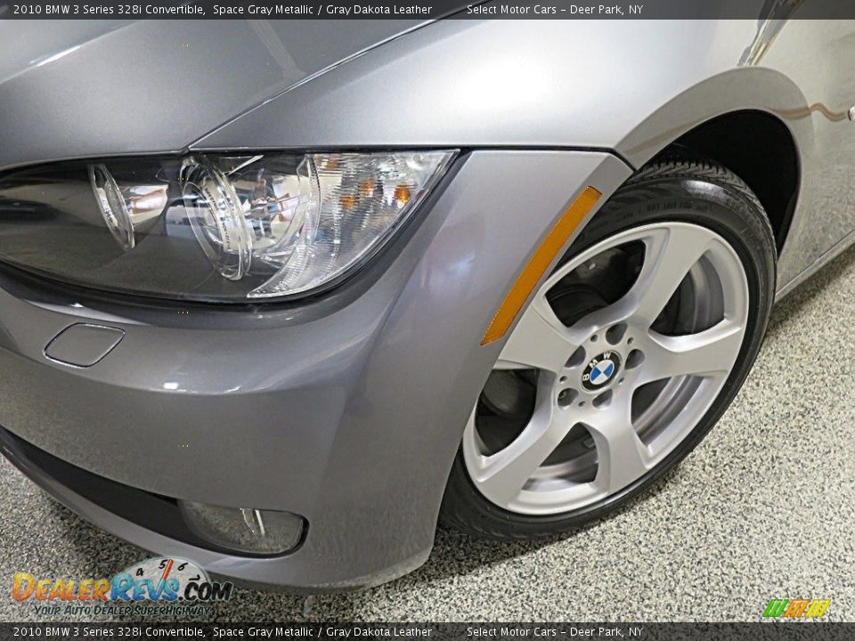 2010 BMW 3 Series 328i Convertible Space Gray Metallic / Gray Dakota Leather Photo #9