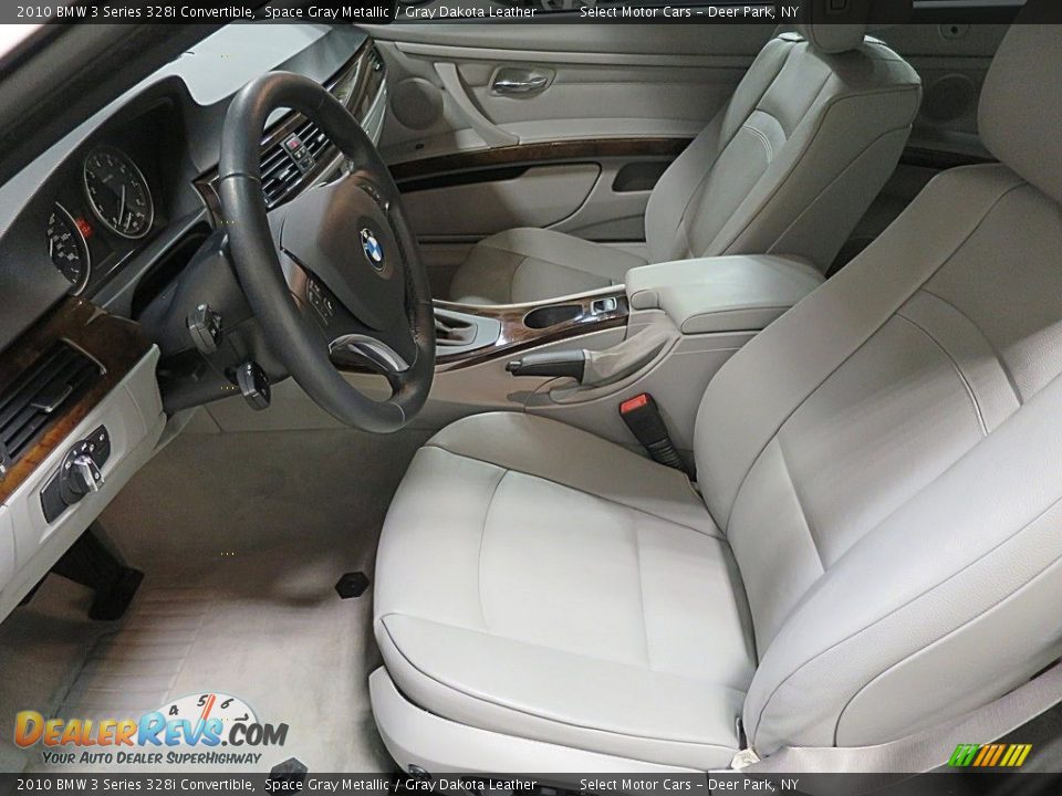 2010 BMW 3 Series 328i Convertible Space Gray Metallic / Gray Dakota Leather Photo #20