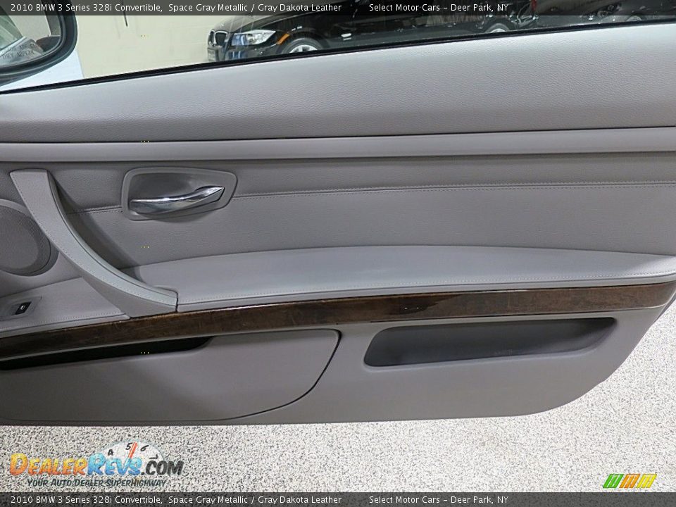 2010 BMW 3 Series 328i Convertible Space Gray Metallic / Gray Dakota Leather Photo #25