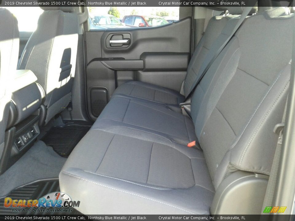 2019 Chevrolet Silverado 1500 LT Crew Cab Northsky Blue Metallic / Jet Black Photo #10