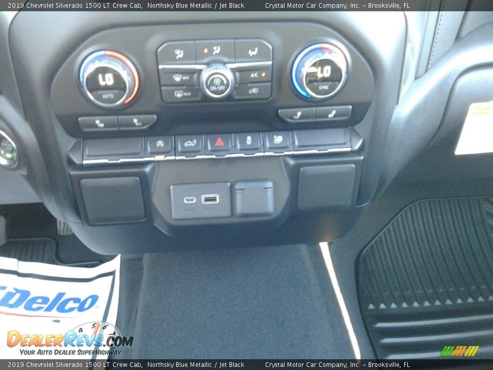 2019 Chevrolet Silverado 1500 LT Crew Cab Northsky Blue Metallic / Jet Black Photo #16