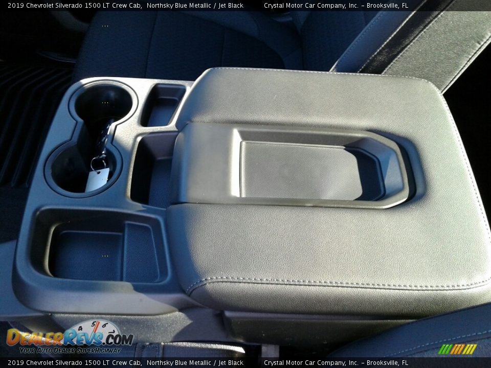 2019 Chevrolet Silverado 1500 LT Crew Cab Northsky Blue Metallic / Jet Black Photo #18