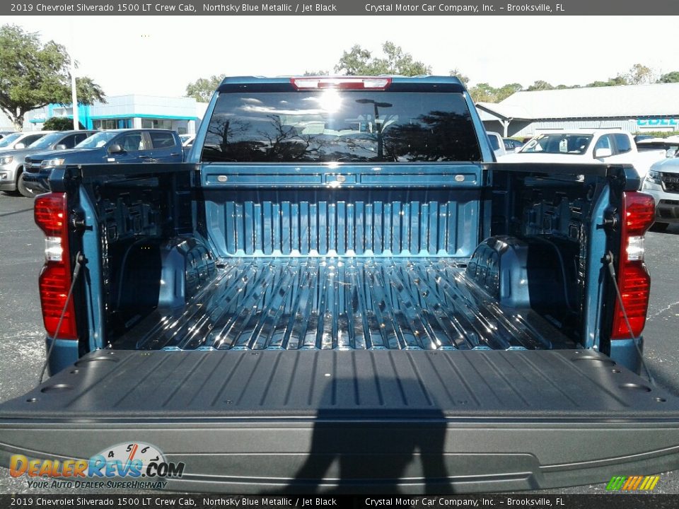 2019 Chevrolet Silverado 1500 LT Crew Cab Northsky Blue Metallic / Jet Black Photo #19