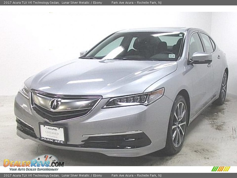 2017 Acura TLX V6 Technology Sedan Lunar Silver Metallic / Ebony Photo #1