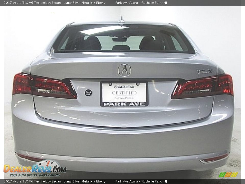 2017 Acura TLX V6 Technology Sedan Lunar Silver Metallic / Ebony Photo #3