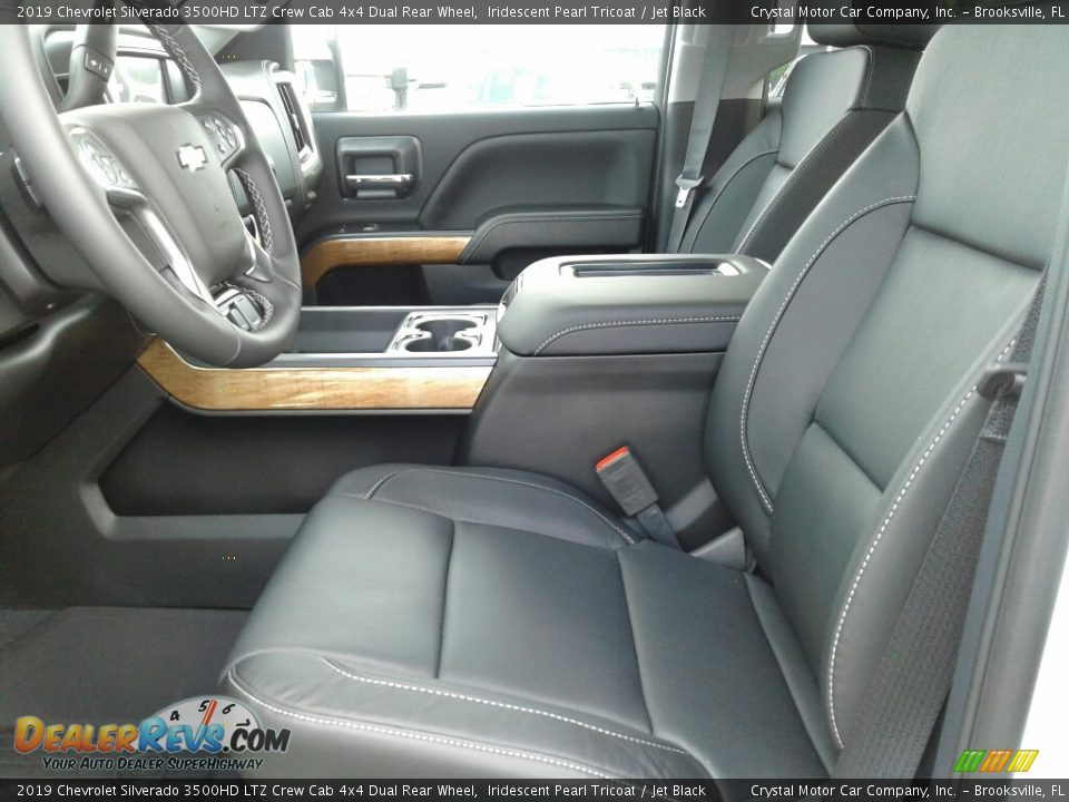 2019 Chevrolet Silverado 3500HD LTZ Crew Cab 4x4 Dual Rear Wheel Iridescent Pearl Tricoat / Jet Black Photo #9