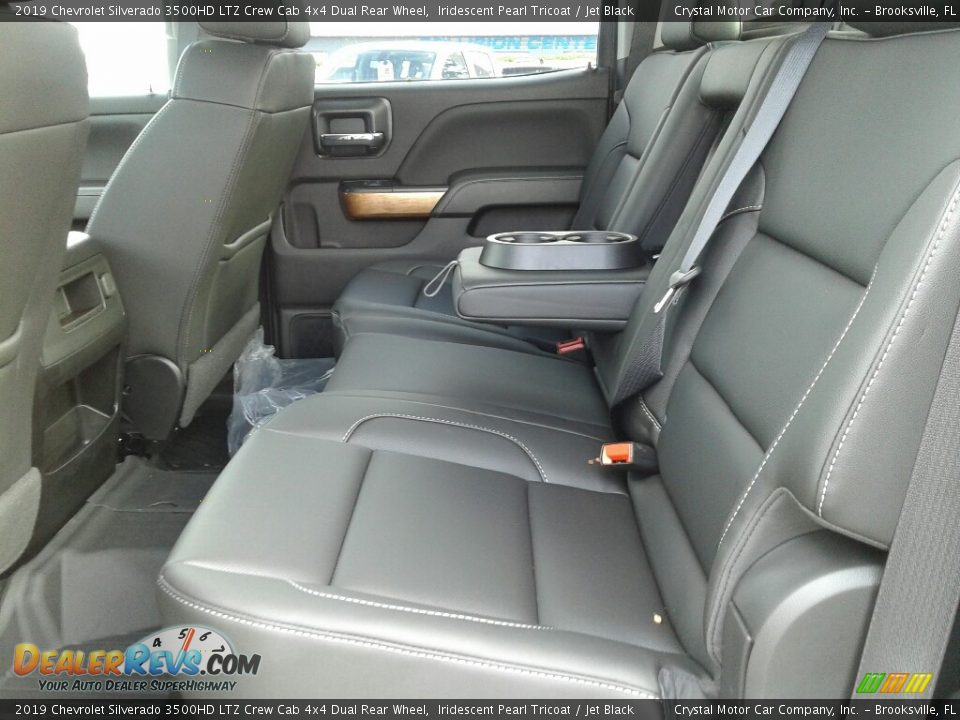 2019 Chevrolet Silverado 3500HD LTZ Crew Cab 4x4 Dual Rear Wheel Iridescent Pearl Tricoat / Jet Black Photo #10