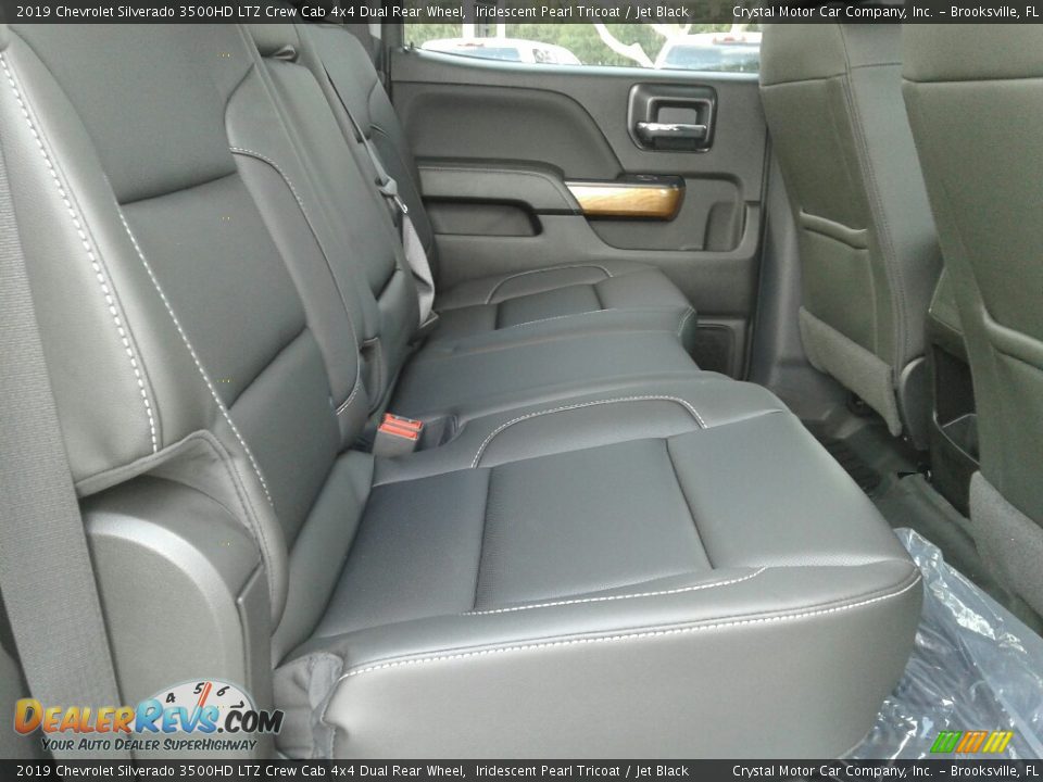 2019 Chevrolet Silverado 3500HD LTZ Crew Cab 4x4 Dual Rear Wheel Iridescent Pearl Tricoat / Jet Black Photo #11