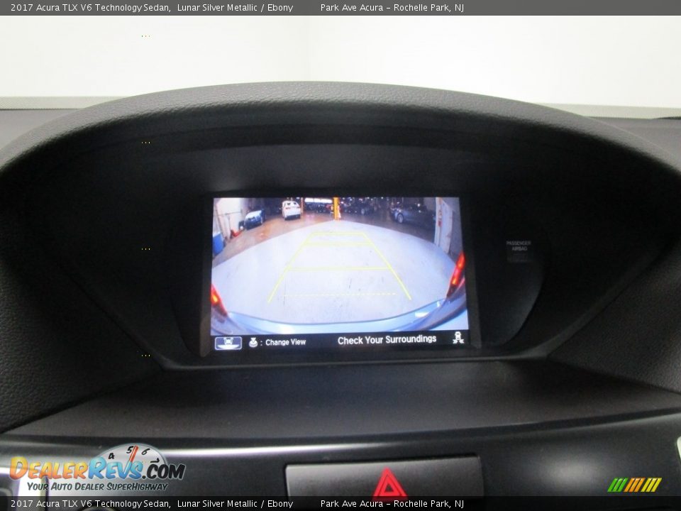 2017 Acura TLX V6 Technology Sedan Lunar Silver Metallic / Ebony Photo #25