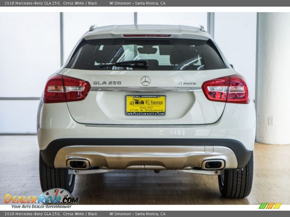 2018 Mercedes-Benz GLA 250 Cirrus White / Black Photo #4