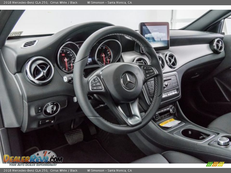 2018 Mercedes-Benz GLA 250 Cirrus White / Black Photo #6