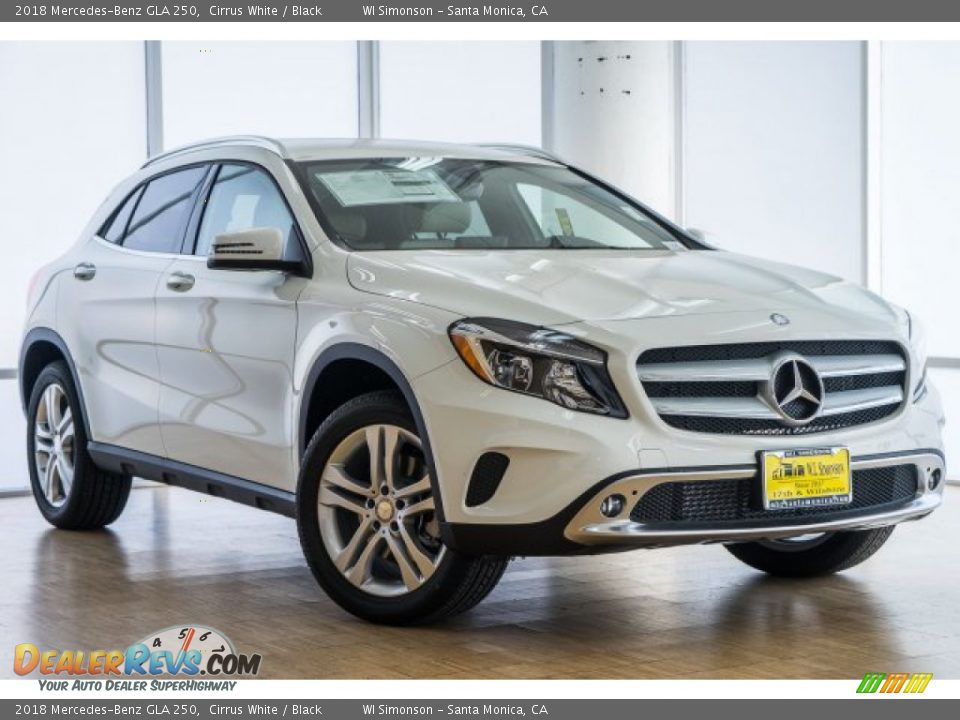 2018 Mercedes-Benz GLA 250 Cirrus White / Black Photo #12