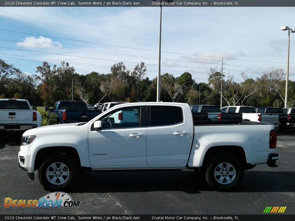 2019 Chevrolet Colorado WT Crew Cab Summit White / Jet Black/Dark Ash Photo #2