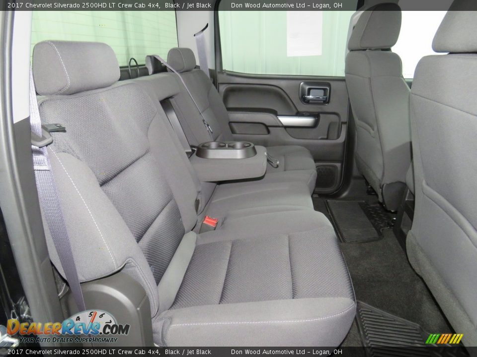 2017 Chevrolet Silverado 2500HD LT Crew Cab 4x4 Black / Jet Black Photo #24