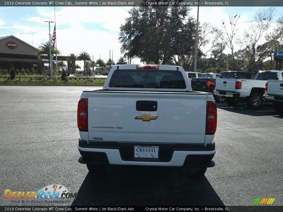 2019 Chevrolet Colorado WT Crew Cab Summit White / Jet Black/Dark Ash Photo #4