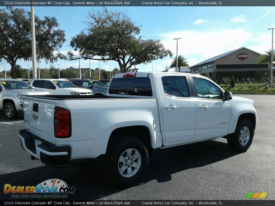 2019 Chevrolet Colorado WT Crew Cab Summit White / Jet Black/Dark Ash Photo #5