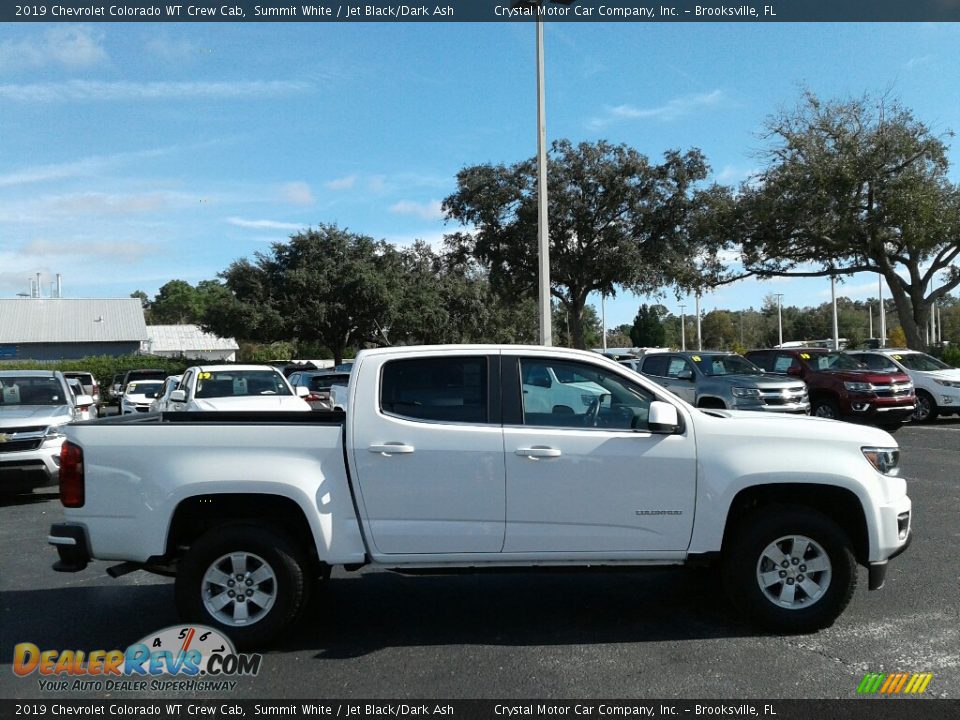 2019 Chevrolet Colorado WT Crew Cab Summit White / Jet Black/Dark Ash Photo #6