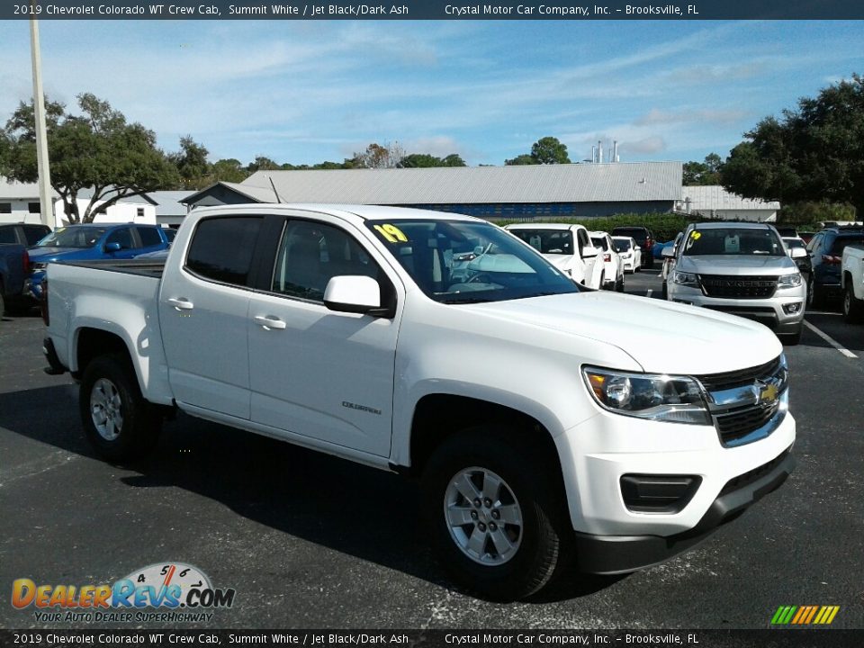 2019 Chevrolet Colorado WT Crew Cab Summit White / Jet Black/Dark Ash Photo #7