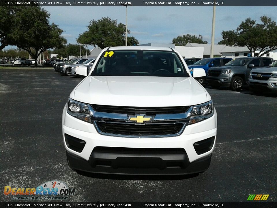 2019 Chevrolet Colorado WT Crew Cab Summit White / Jet Black/Dark Ash Photo #8
