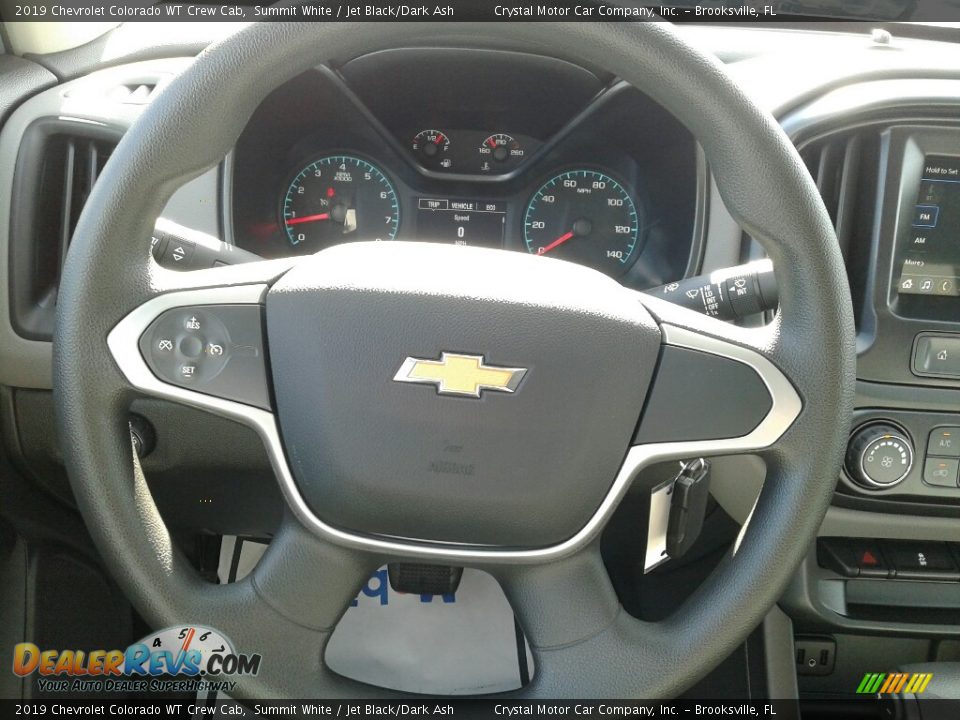 2019 Chevrolet Colorado WT Crew Cab Summit White / Jet Black/Dark Ash Photo #14