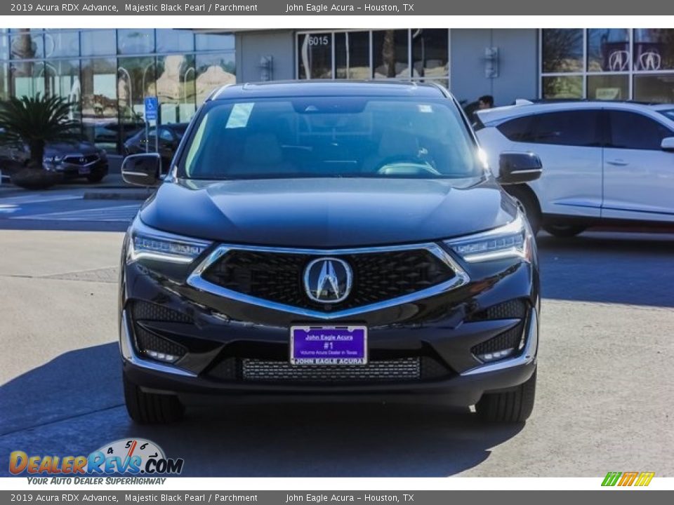 2019 Acura RDX Advance Majestic Black Pearl / Parchment Photo #2