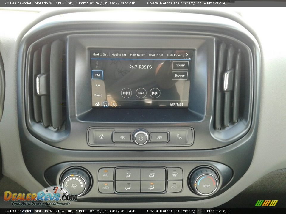 2019 Chevrolet Colorado WT Crew Cab Summit White / Jet Black/Dark Ash Photo #15