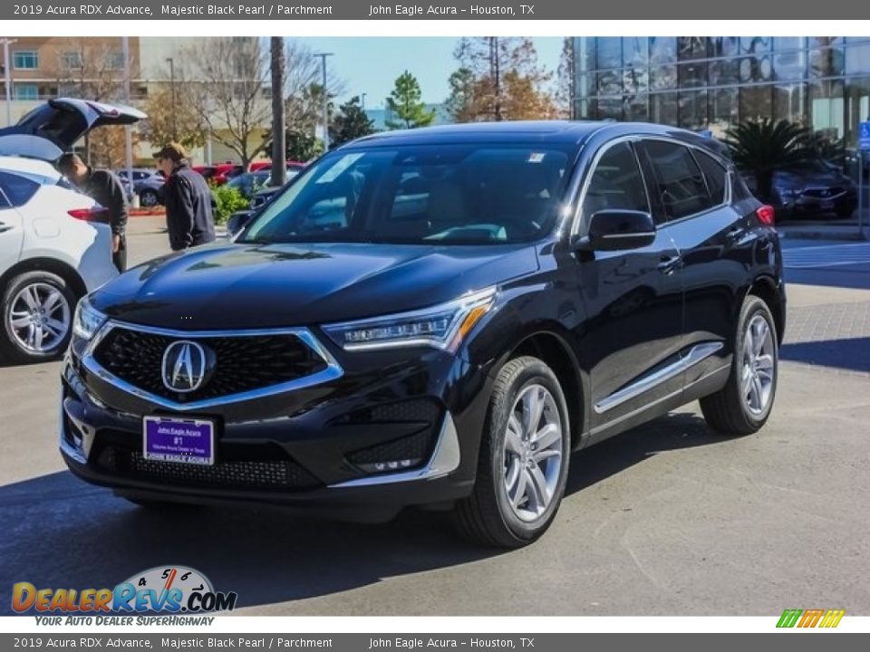 2019 Acura RDX Advance Majestic Black Pearl / Parchment Photo #3
