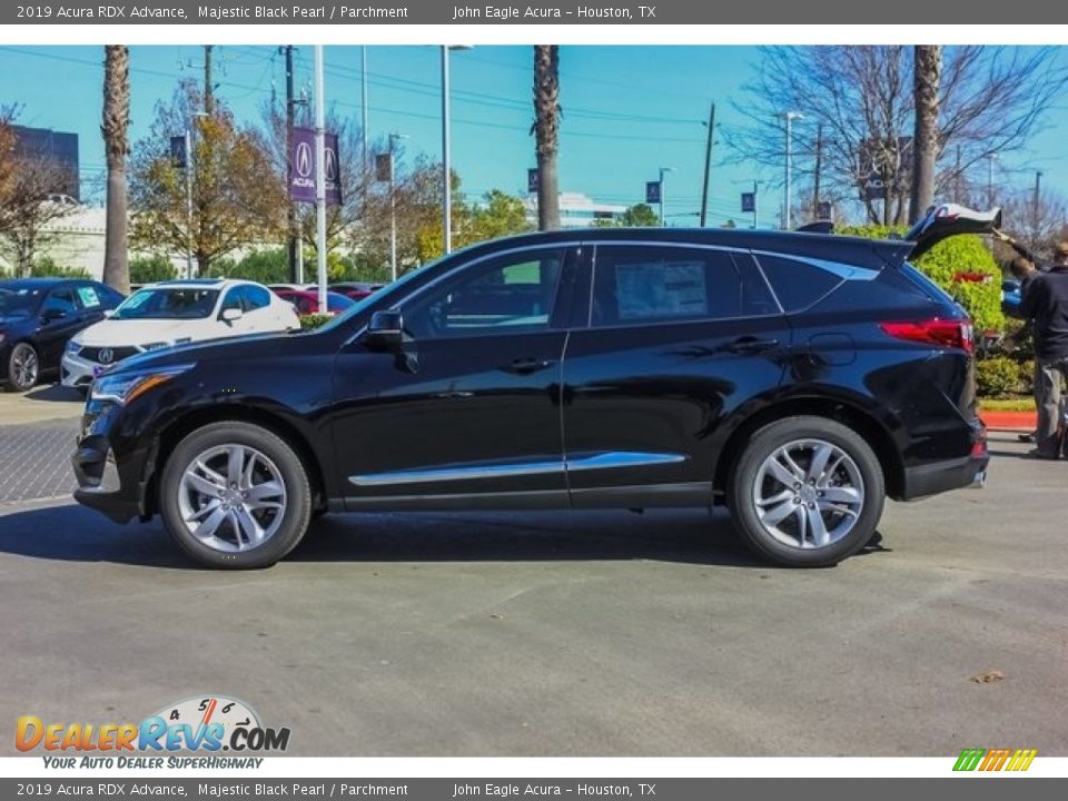 2019 Acura RDX Advance Majestic Black Pearl / Parchment Photo #4