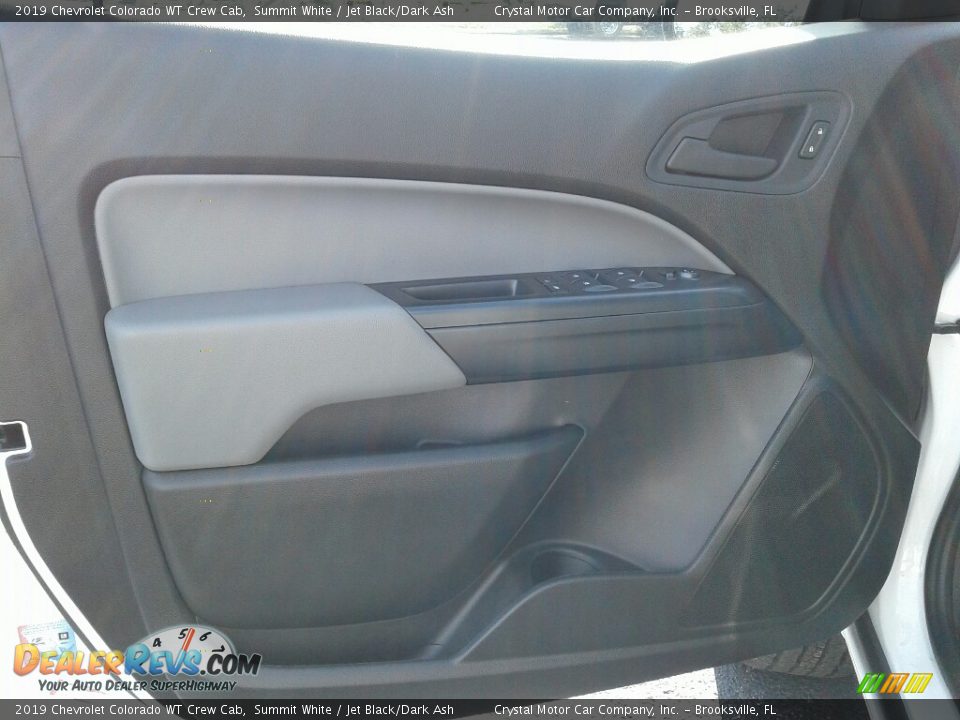 2019 Chevrolet Colorado WT Crew Cab Summit White / Jet Black/Dark Ash Photo #17