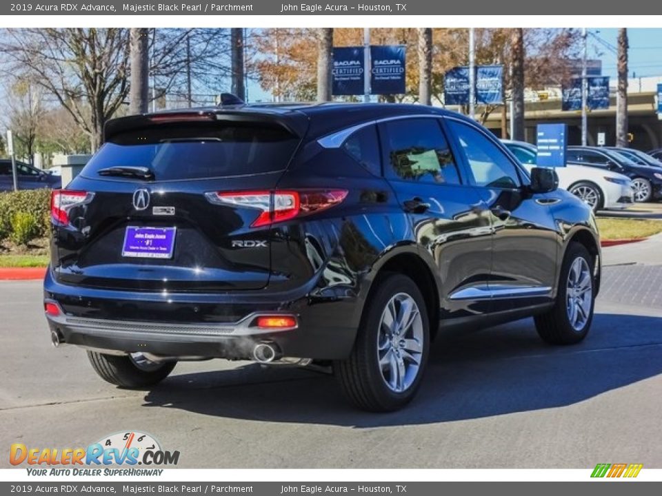 2019 Acura RDX Advance Majestic Black Pearl / Parchment Photo #7