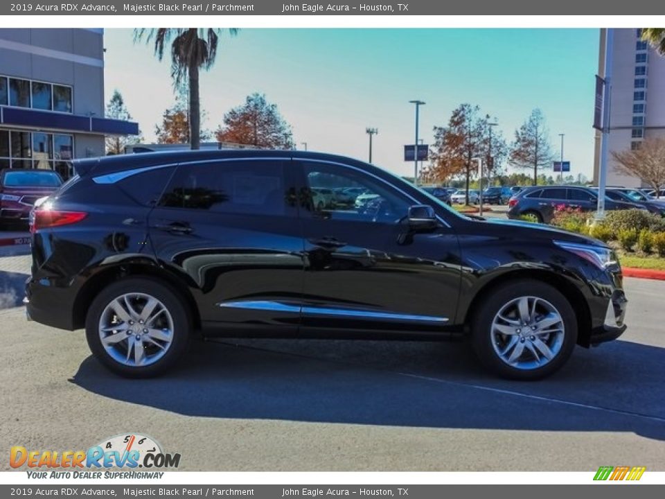 2019 Acura RDX Advance Majestic Black Pearl / Parchment Photo #8