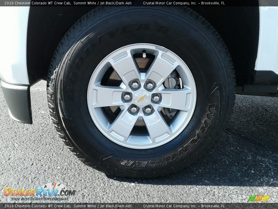 2019 Chevrolet Colorado WT Crew Cab Summit White / Jet Black/Dark Ash Photo #20