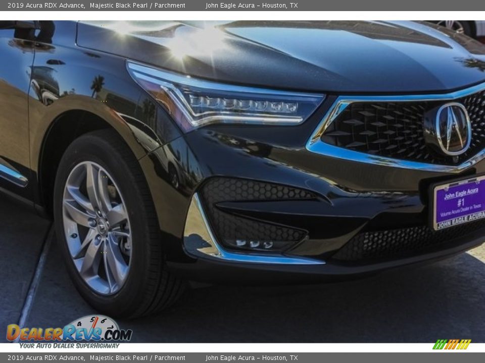 2019 Acura RDX Advance Majestic Black Pearl / Parchment Photo #11
