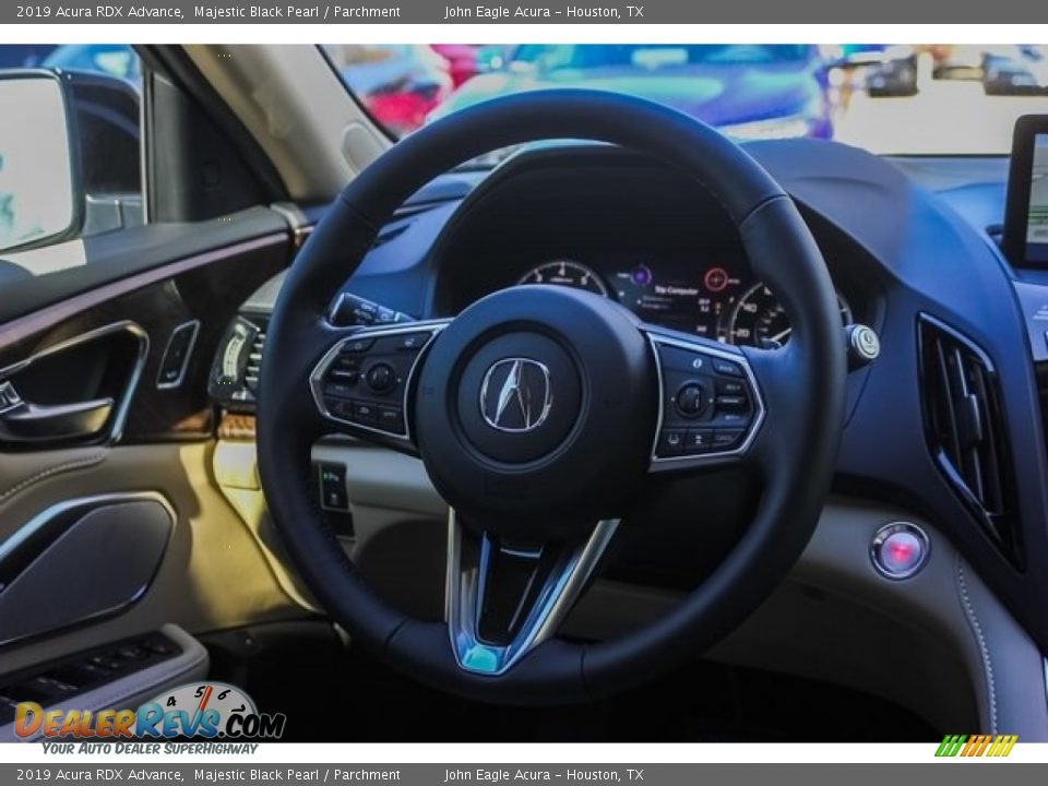 2019 Acura RDX Advance Majestic Black Pearl / Parchment Photo #27