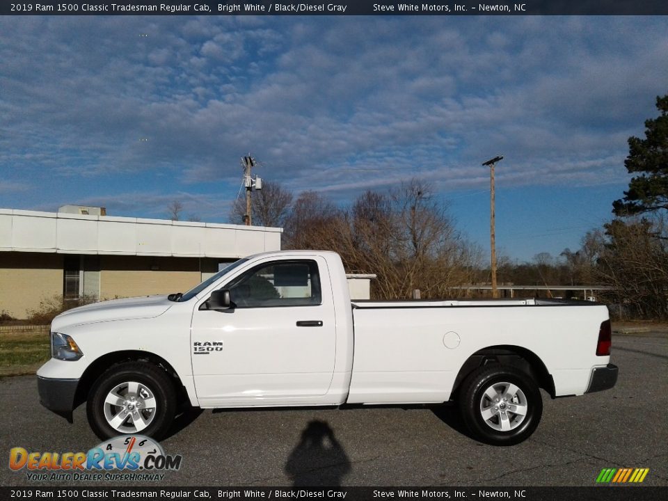 2019 Ram 1500 Classic Tradesman Regular Cab Bright White / Black/Diesel Gray Photo #1