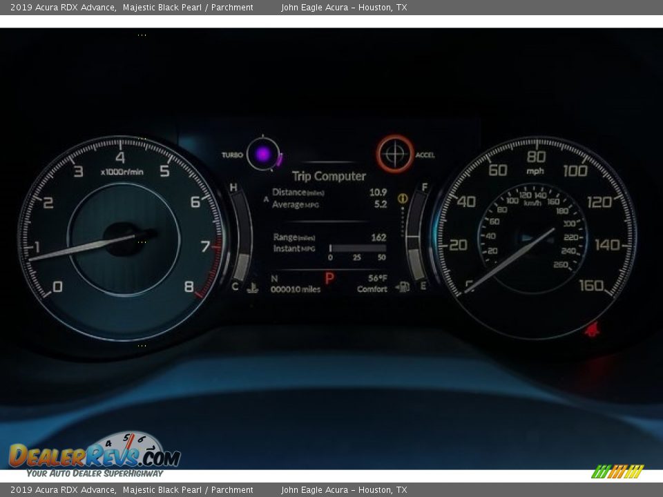 2019 Acura RDX Advance Majestic Black Pearl / Parchment Photo #33