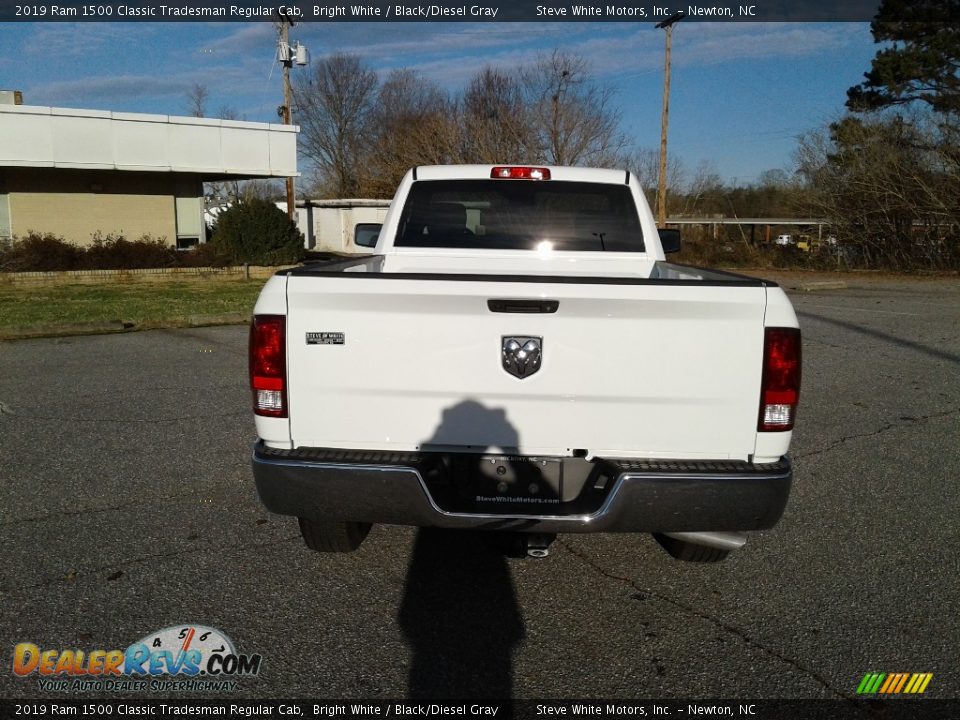 2019 Ram 1500 Classic Tradesman Regular Cab Bright White / Black/Diesel Gray Photo #7
