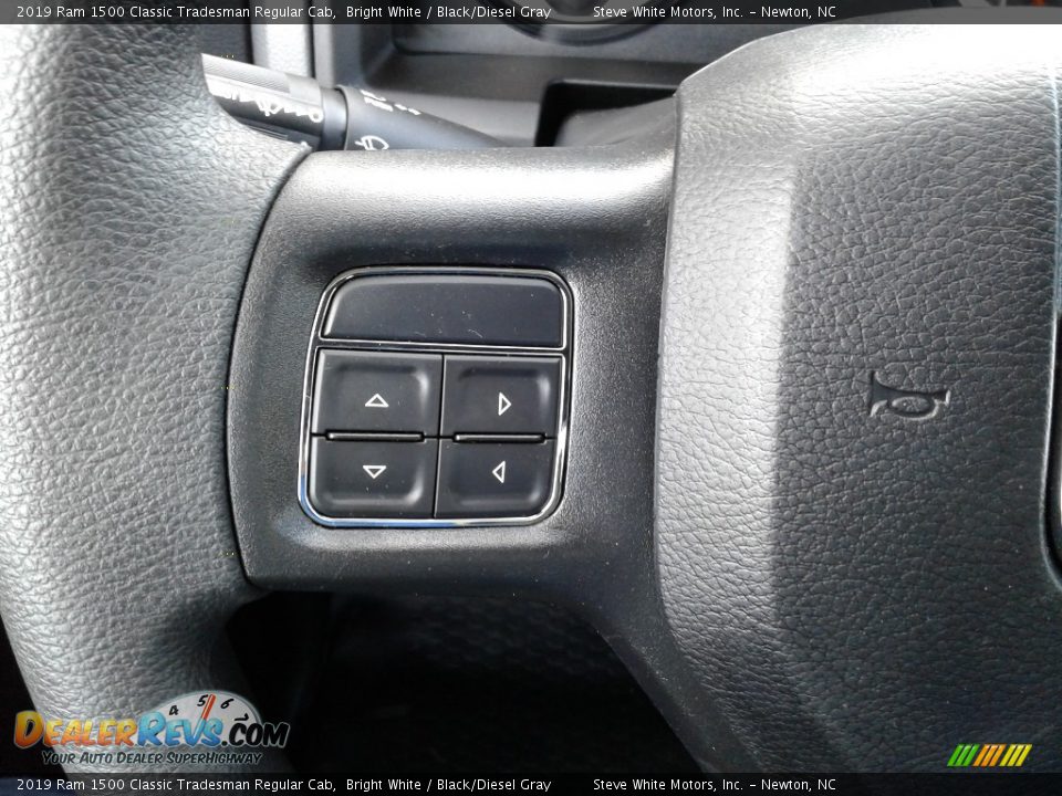 2019 Ram 1500 Classic Tradesman Regular Cab Bright White / Black/Diesel Gray Photo #15