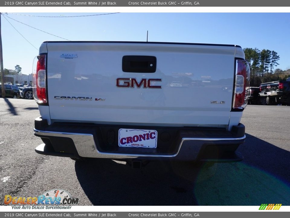 2019 GMC Canyon SLE Extended Cab Summit White / Jet Black Photo #13