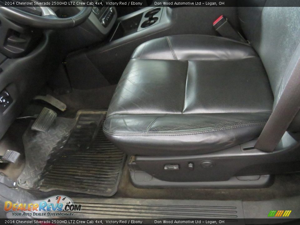2014 Chevrolet Silverado 2500HD LTZ Crew Cab 4x4 Victory Red / Ebony Photo #17