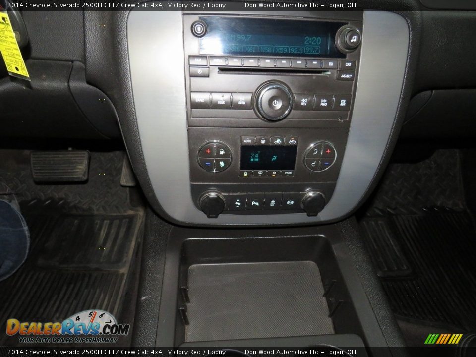 2014 Chevrolet Silverado 2500HD LTZ Crew Cab 4x4 Victory Red / Ebony Photo #36