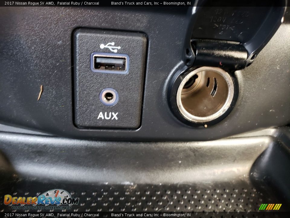 2017 Nissan Rogue SV AWD Palatial Ruby / Charcoal Photo #24