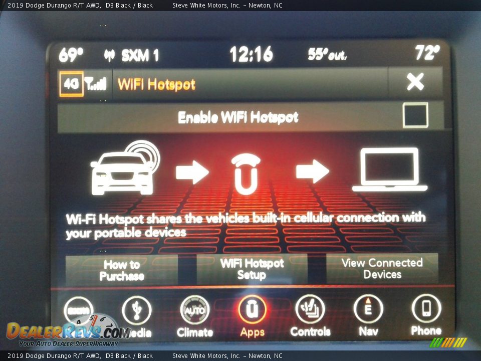 2019 Dodge Durango R/T AWD DB Black / Black Photo #33