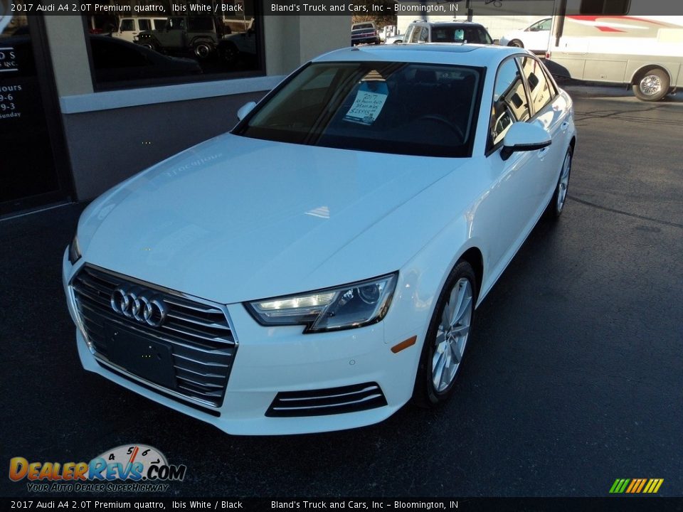 2017 Audi A4 2.0T Premium quattro Ibis White / Black Photo #2