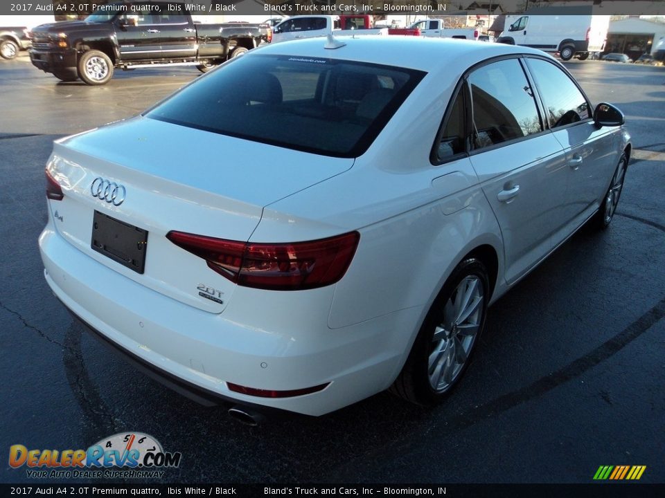 2017 Audi A4 2.0T Premium quattro Ibis White / Black Photo #4