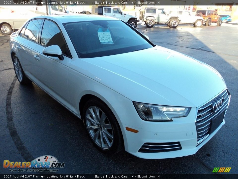 2017 Audi A4 2.0T Premium quattro Ibis White / Black Photo #5